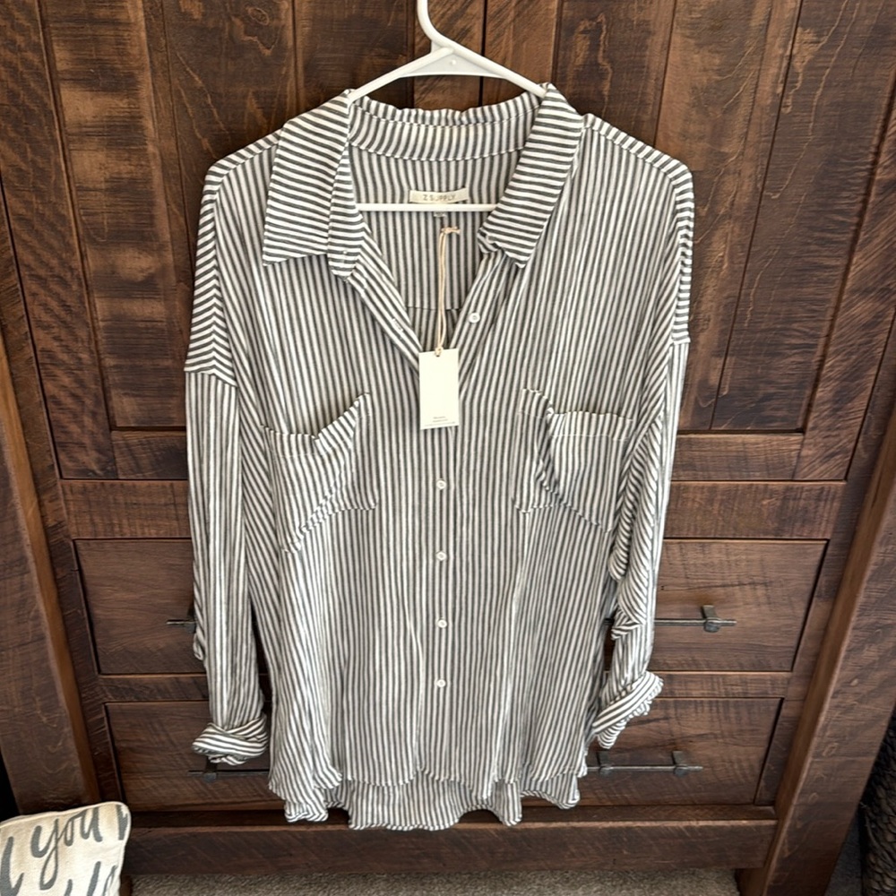 Z supply button down shirt